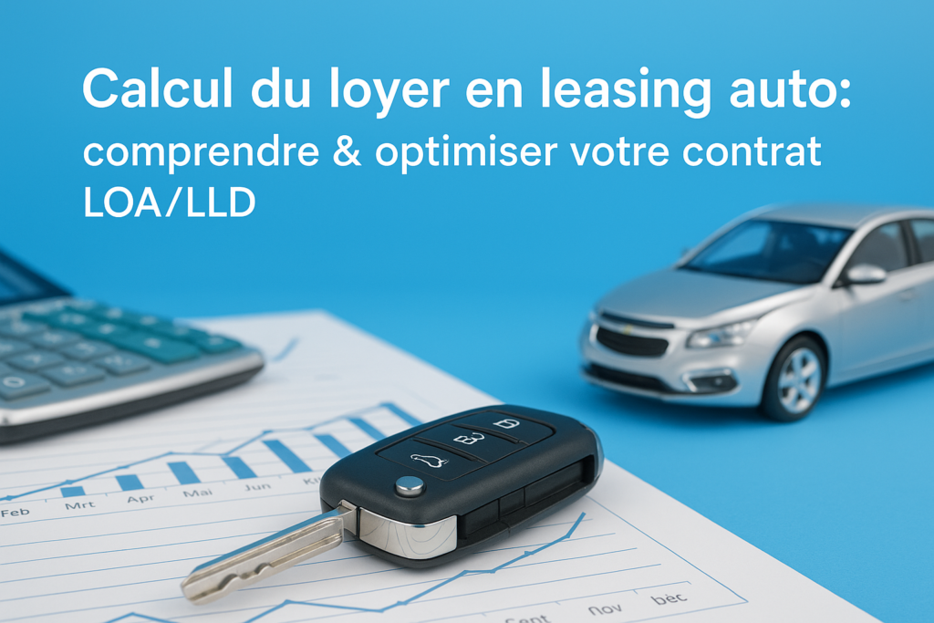 Calcul du loyer d'un véhicule en leasing