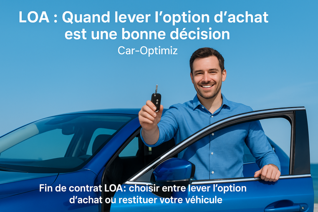Leasing voiture fin de contrat et décision d’option d’achat