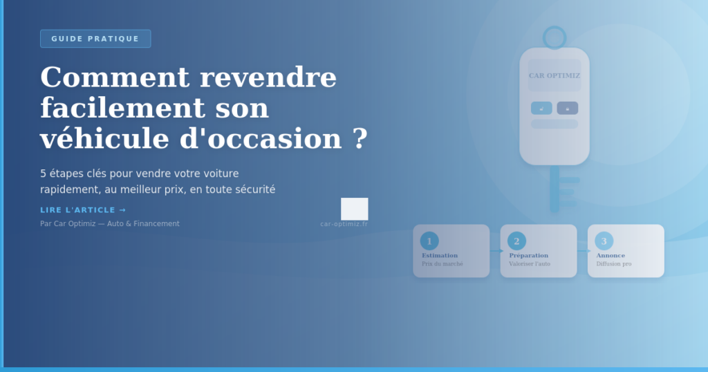 Comment revendre facilement son véhicule d&rsquo;occasion ?