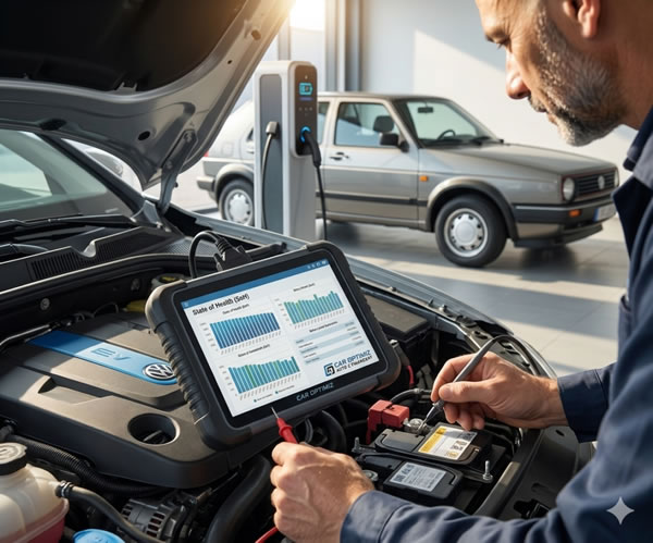 diagnostique batterie voiture électrique