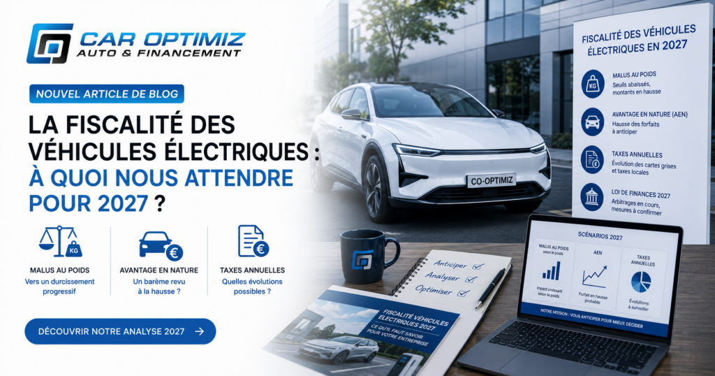 La fiscalité des véhicules électriques : à quoi nous attendre pour 2027