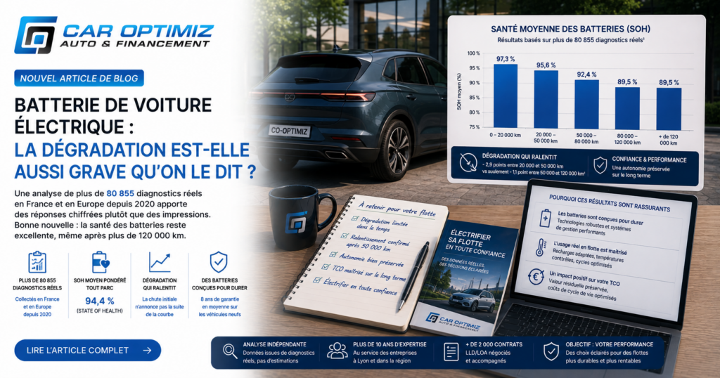 Dégradation batterie voiture électrique : ce que montrent les données