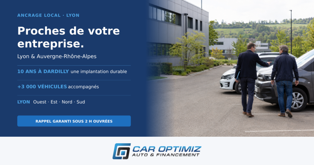 Car Optimiz à Lyon et en Auvergne-Rhône-Alpes : notre ancrage local