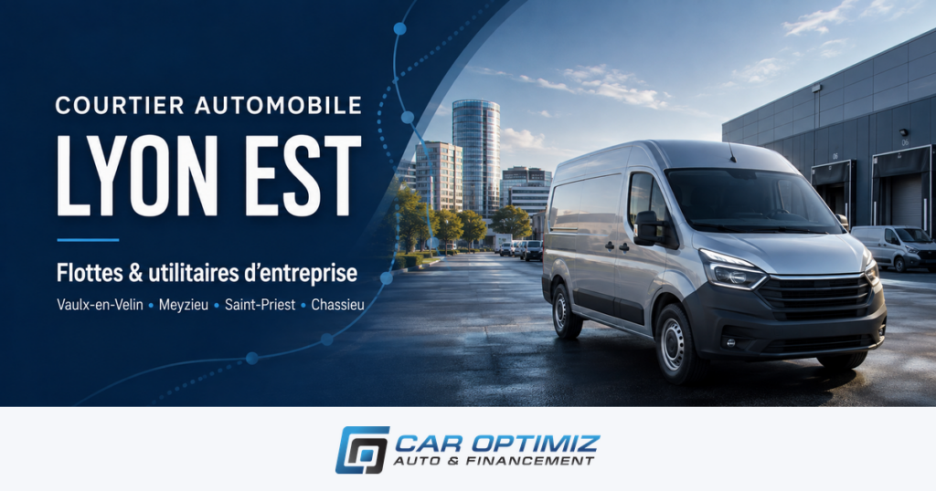 Courtier automobile Lyon Est flotte et utilitaires Car Optimiz