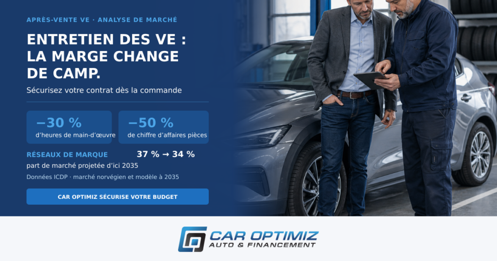 Maintenance d’une voiture électrique en entreprise : qui capte la marge, et faut-il sécuriser vos contrats ?