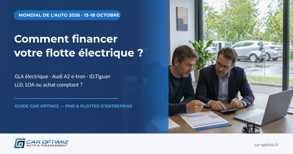 Mondial de l’Auto 2026 : quelles nouveautés électriques pour votre flotte, et comment les financer