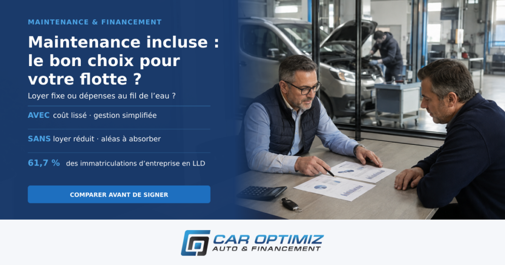 Faut-il inclure la maintenance dans le financement de votre véhicule d’entreprise ?