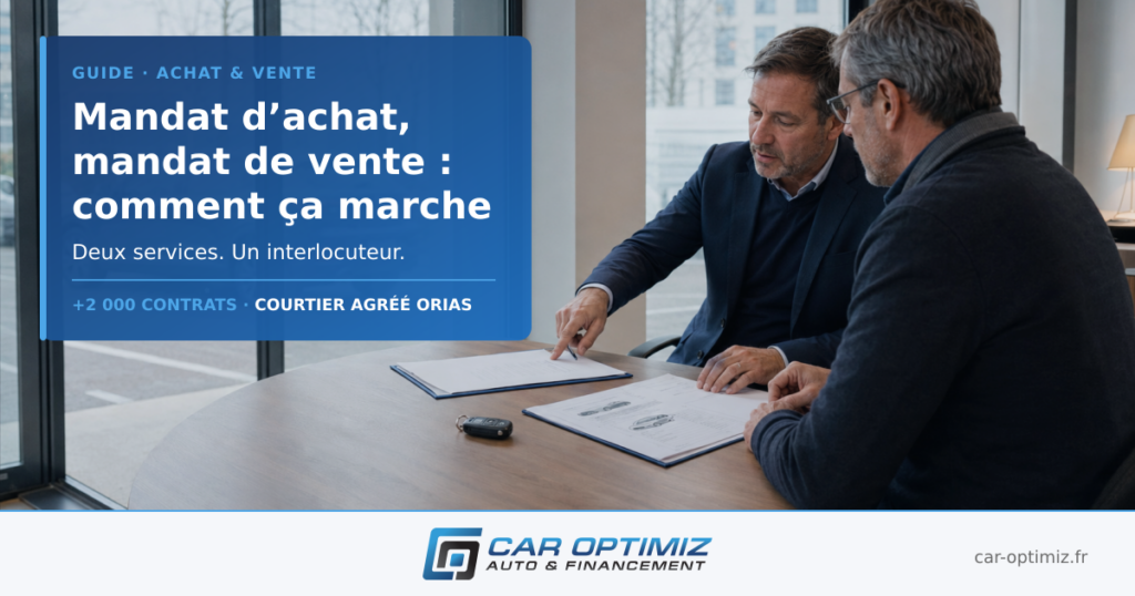 Mandat d’achat et mandat de vente de véhicule : comment ça marche