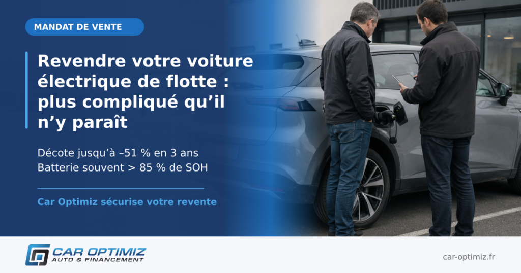 Revendre votre voiture électrique de flotte : plus compliqué qu’il n’y paraît