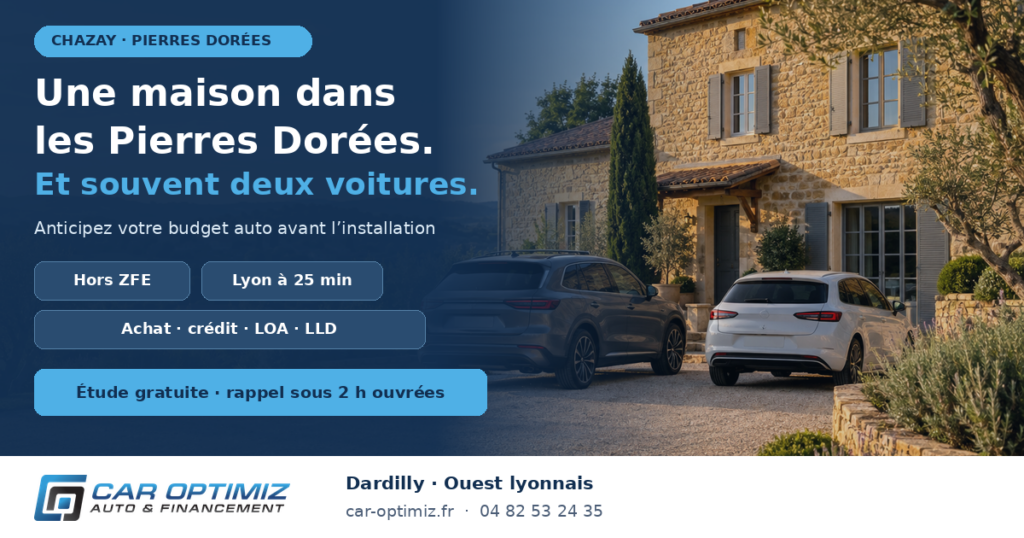Maison en pierres dorées à Chazay-d’Azergues, s’installer dans l’ouest lyonnais